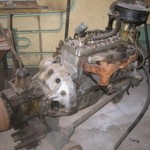 Старый двигатель ГАЗ 51
